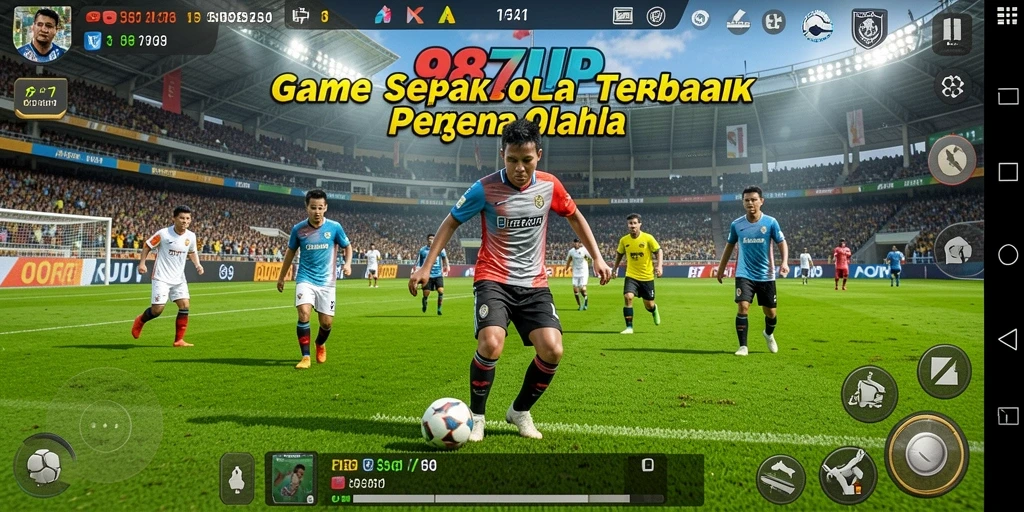 Tampilan gameplay 987UP yang menegangkan dan mendebarkan.