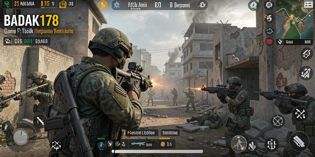 Gameplay intens BADAK178 dengan tempur yang menegangkan dan grafis menarik.