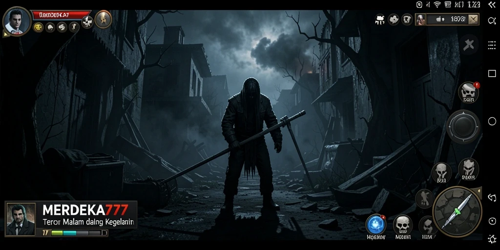 Gameplay seram di MERDEKA777 yang penuh ketegangan.