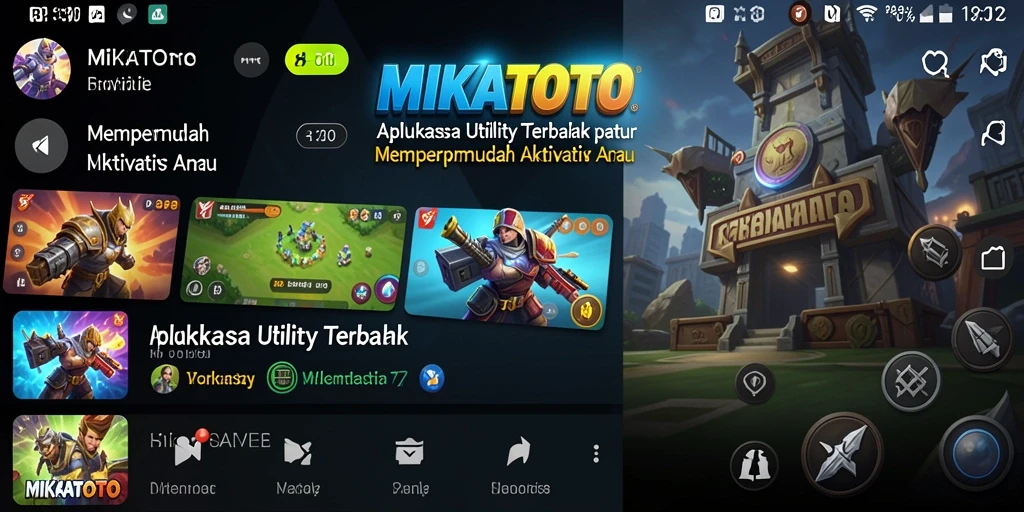 Screenshot dari MIKATOTO menunjukkan tampilan antarmuka yang intuitif.