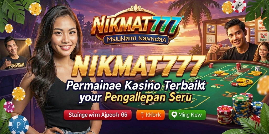 Tampilan menarik dari gameplay Kasino di NIKMAT777.