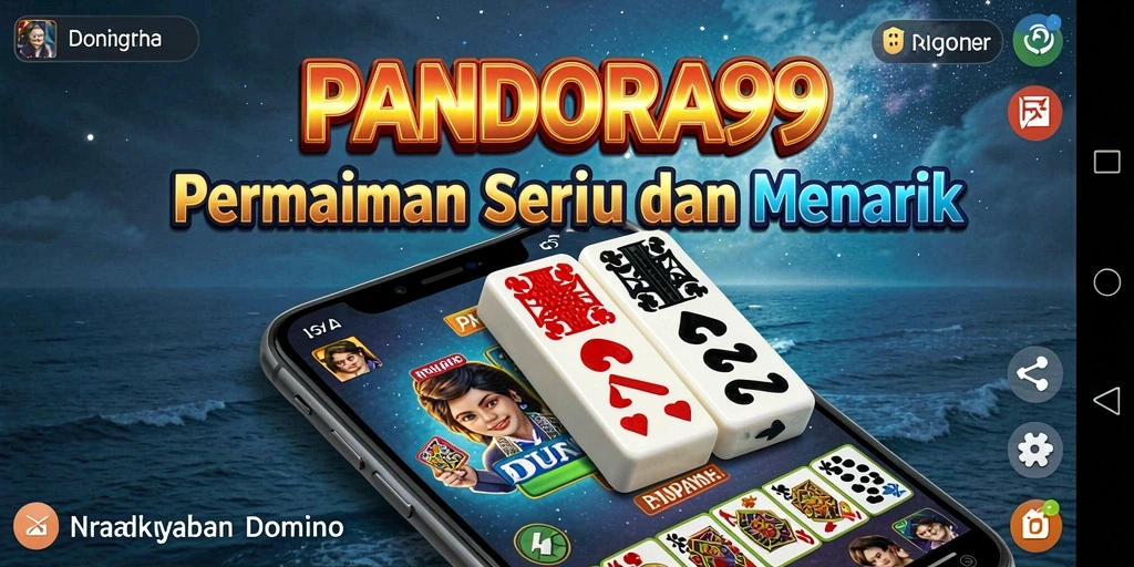 Screenshot gameplay Domino yang seru dan penuh strategi.