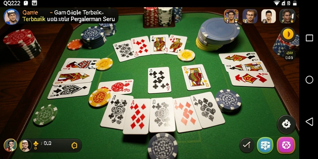 Tampilan menarik dan gameplay seru dalam QQ222.