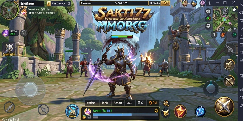 Tangkapan layar gameplay dari SAKTI77 yang menampilkan petualangan seru.