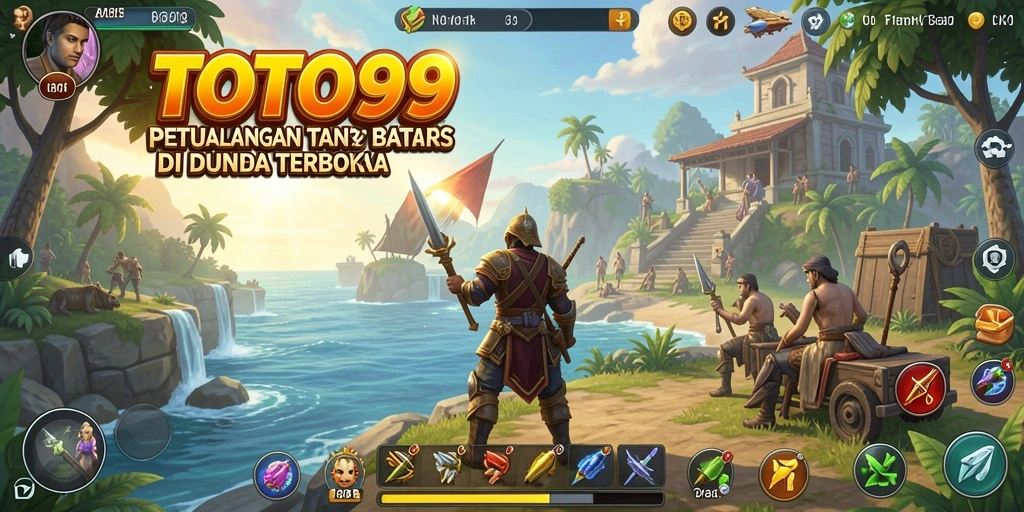Screenshot menampilkan keindahan dunia terbuka TOTO99.